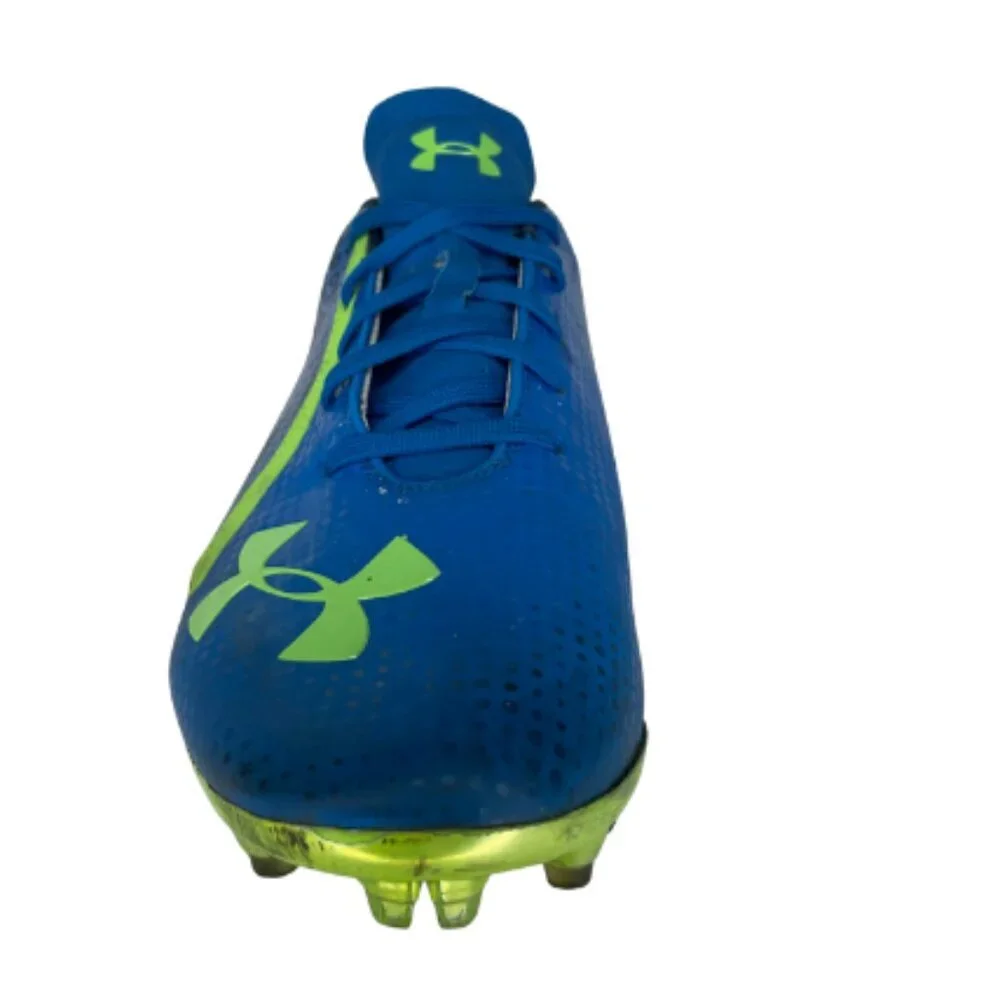 Under Armour Speedform Flash FG Electric Blue Neon Soccer Cleats Size 13